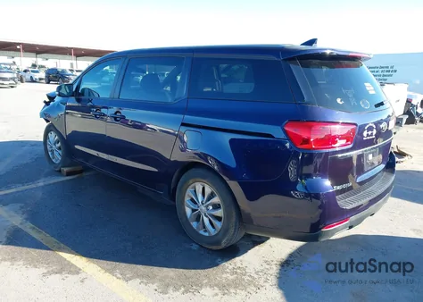 2021 Kia Sedona Lx из США, поврежденный, VIN KNDMB5C1XM6673751